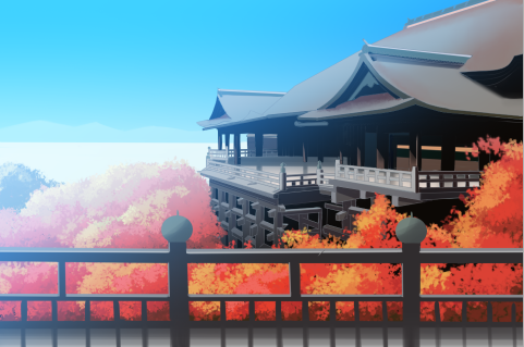 清水寺のtwitterイラスト検索結果