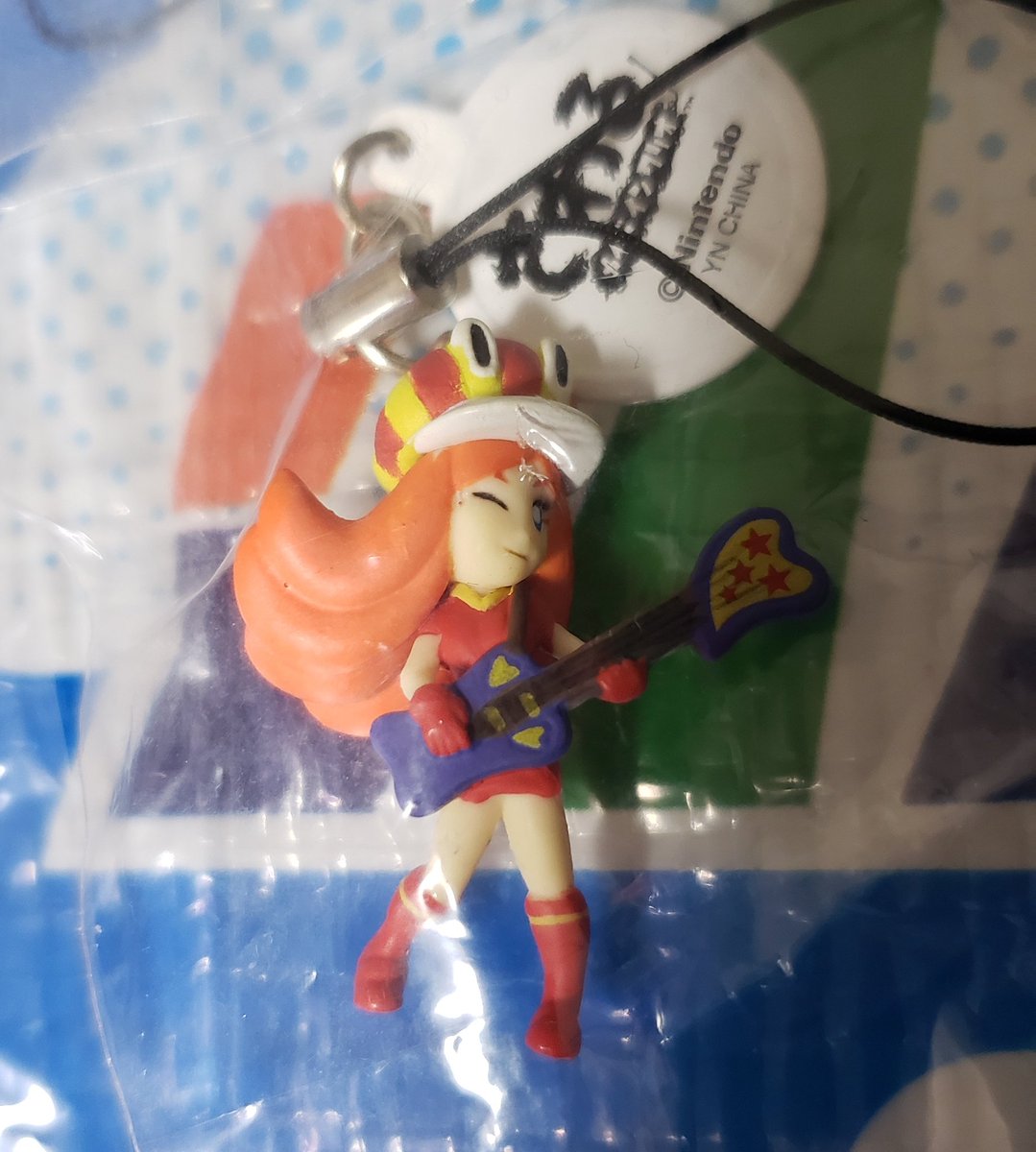 さわるメイドインワリオのストラップ、最後のモナさんが手に入って全6