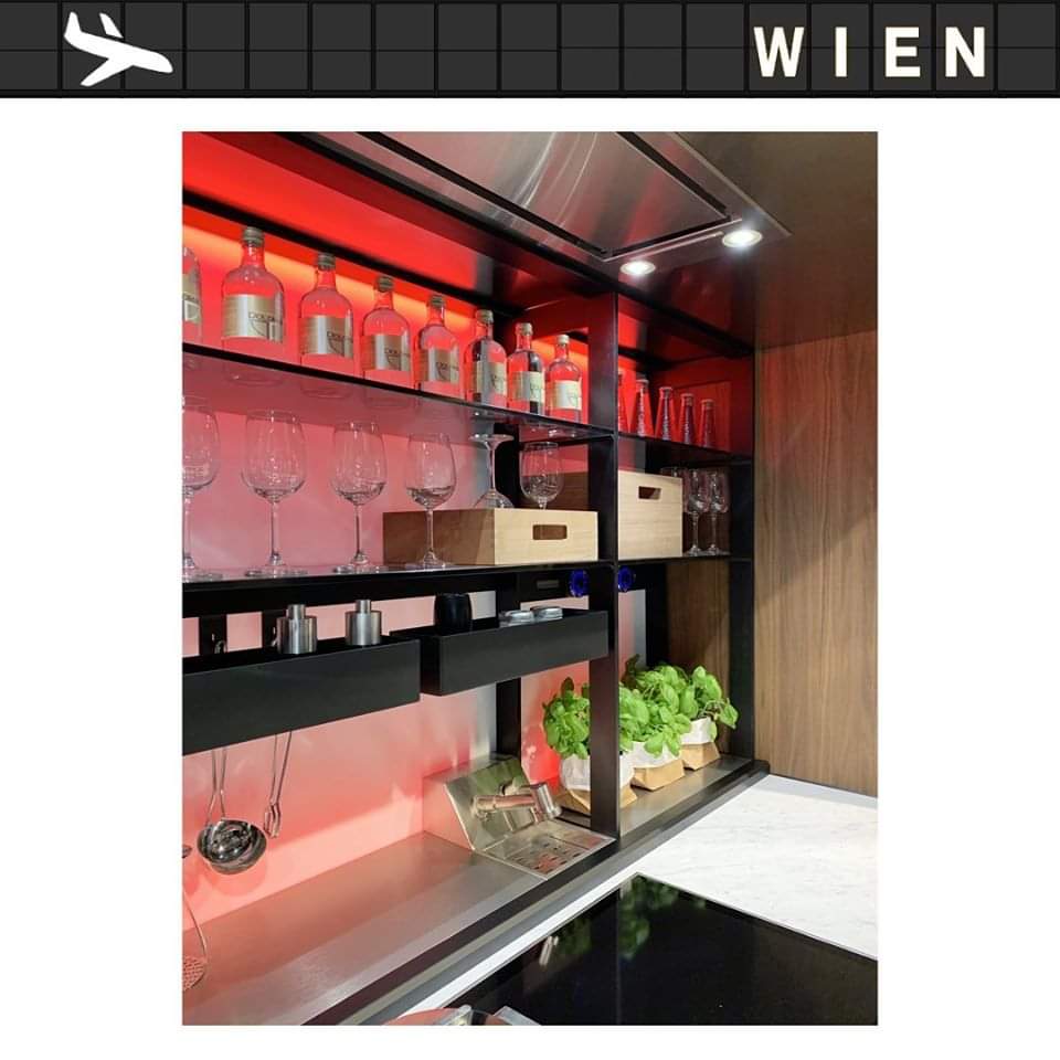 AcquaDolomia's tweet photo. WITH #VALCUCINE #LOGICACELATA

#ValcucineKitchens present in #Wien, at Faulmann &amp; Faulmann Küchen, the new project that customize your “food and drinks” experience!

The Woldwide Tour, with ��#AcquaDolomia #BastianichWines #CampariSoda and #GrappaNonino still has many stops! https://t.co/bI0Or7UplU