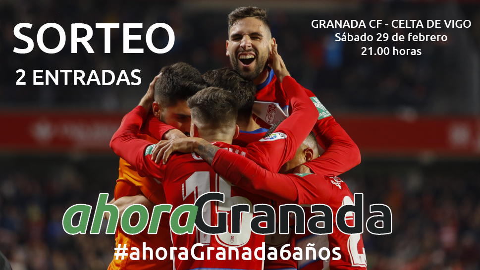 AhoraGranada's tweet photo. #SORTEO | 🎂 Este domingo cumplimos 6 años y queremos ¡¡celebrarlo contigo!! 🎉 Regalamos dos entradas para el Granada CF-Celta 

Para participar: 

1️⃣ Síguenos en @AhoraGranada 
2️⃣ RT esta publicación
3️⃣ Dinos con qué adjetivo definirías la campaña que está haciendo el GRCF. https://t.co/qC1cLidxGh