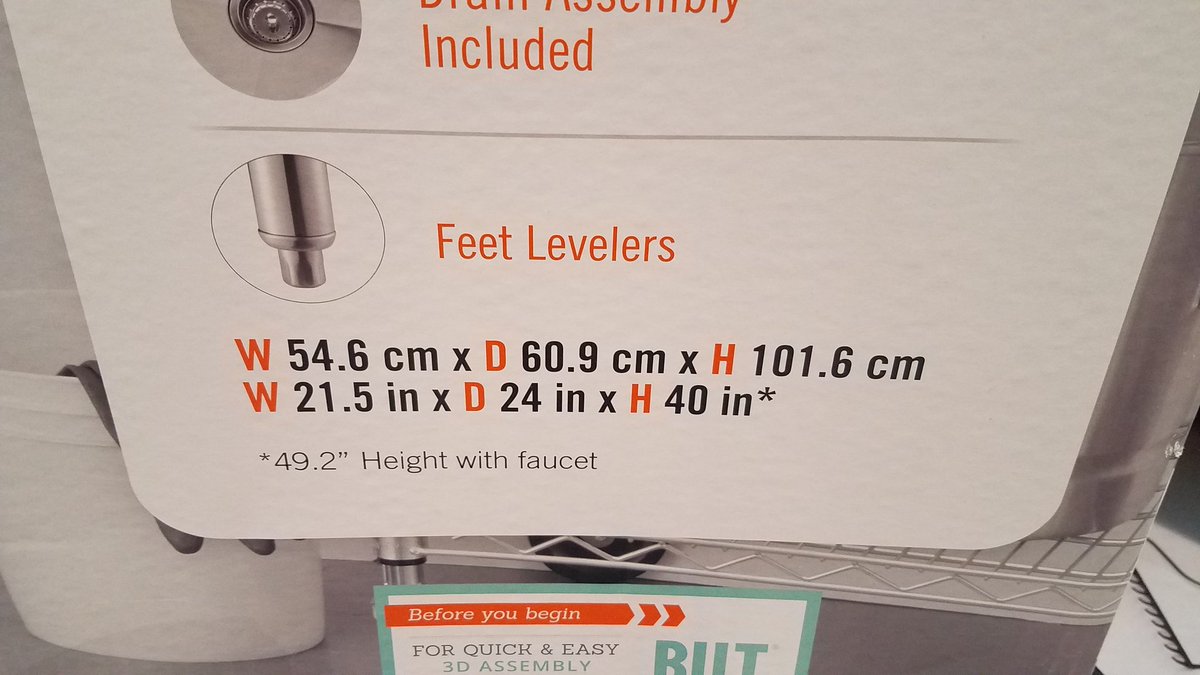 shortcircuitbru's tweet photo. If you have a @Costco membership or know someone who does I found this really good deal on a stainless sink WITH a faucet and all the drain piping. Not a sprayer... But it is a nice faucet! 
#basementbrewery #brewsink #stainlesssink #brewerysink #barsink #homebrewing https://t.co/MYKMWyMDM9