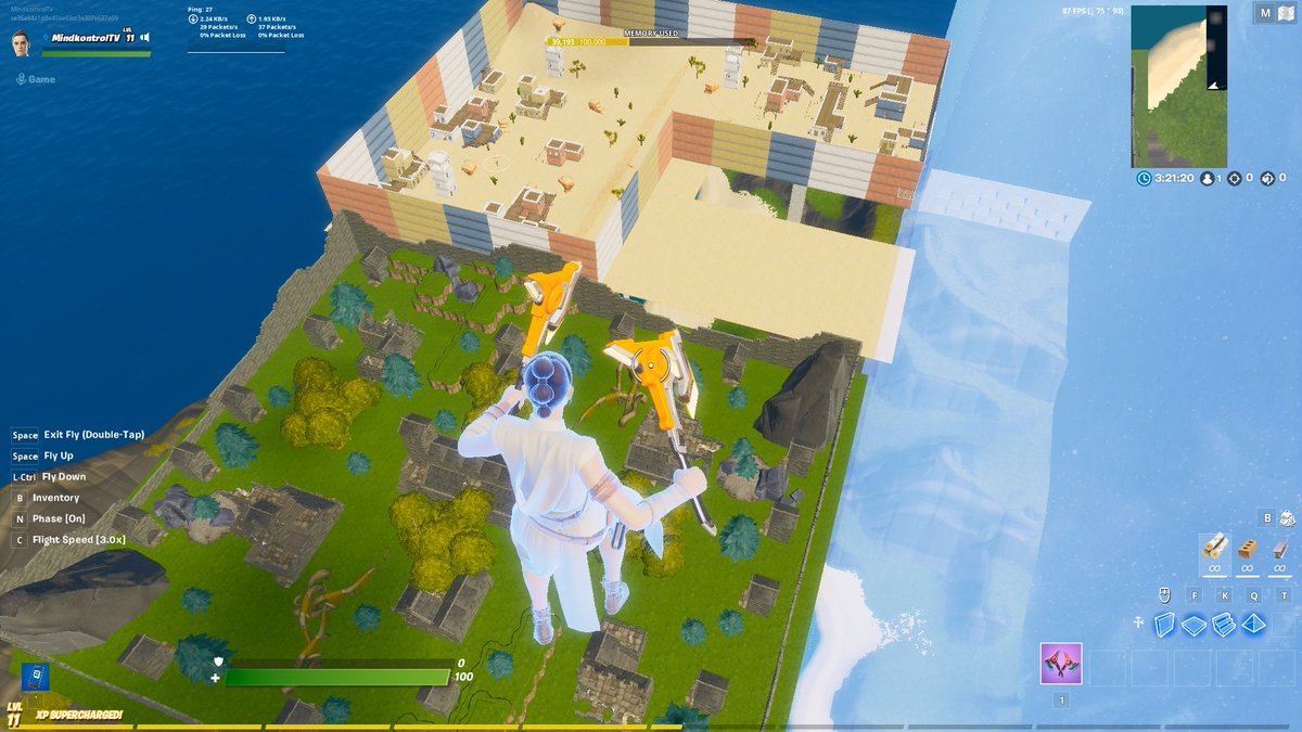 MindkontrolTV's tweet photo. 3 Zone Wars in 1?!
Desert Zone Wars, Tropical No RNG, and my own creation... Haunted Zone Wars!
Coming soon!
#Fortnite #Fortnitecodes #FortniteCreative #Creative #CreativeFortnite #ZoneWars #StormWars #FortniteCcommunity https://t.co/Pcu5aBYYqV