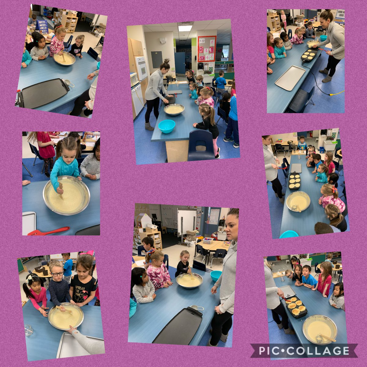Happy Paczki day!! We made pancakes...mmm ⁦<a href="/Mrs_Burkhart/">Mrs. Burkhart</a>⁩ ⁦<a href="/AVG_Griffins/">A.V. Graham</a>⁩
