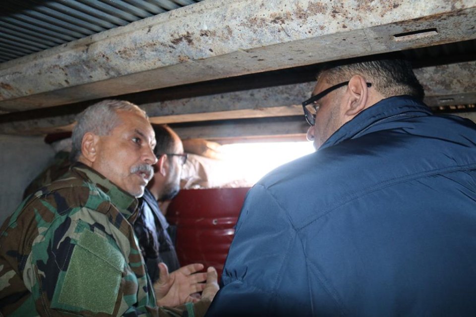 SyrianCoalition's tweet photo. رئيس الائتلاف الوطني برفقة رئيس الحكومة المؤقتة يتفقد أحوال المقاتلين على الخطوط الأمامية في مواجهة عصابات #الأسد و #الميليشيات_الإيرانية الطائفية.
#سوريا #إدلب #مع_إدلب
#SaveIdlib #Save_Idlib #Idlib #With_Idlib https://t.co/IQixwisFe9