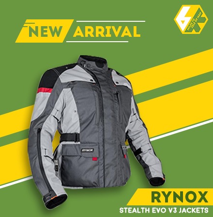 6KIOM on X: New Arrivals in stock! Rynox 'STEALTH EVO V3 JACKETS' Black  and Grey Rs 11950/- to shop at online click here  To  know more Call: 9900406000 Visit Store:  #