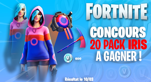 bySankah's tweet image. CONCOURS : 20 PACK IRIS SAISON 2 A GAGNER ! 🔥

Pour participer : 
- #RT LE TWEET
- #FOLLOW @bySankah
- TAG 2 POTES !

- 10 Starter Pack sur Twitter : 
@bySankah
- 10 Starter Pack sur Insta : instagram.com/bysankahoffici…

🍀 Tirage le 10/03 🍀

#Fortnite #FortniteBR #Concours
