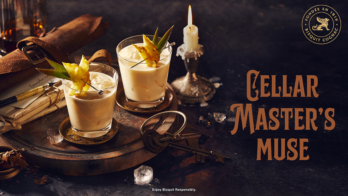 Have you tried our Cellar Master’s Muse cocktail? Inspired by Alexandre Bisquit’s notion that ‘time is what you make it’, it features sweet notes of pineapple and a rich enduring finish. Get the full recipe and more at bisquitcocktails.co.za #BetterWithBisquit #BisquitConnection
