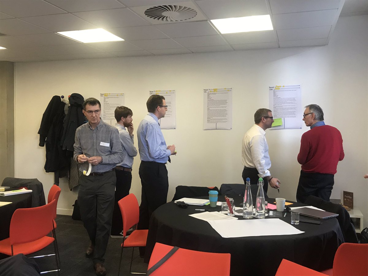 RATE feedback workshop keeping everyone busy this morning