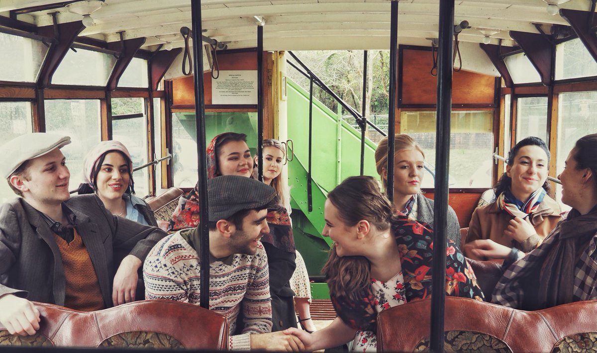 The cast of 'A MAN OF NO IMPORTANCE' at Amberley Bus Museum for their press shoot! Our Festival Company will appear at Brighton Fringe &amp; Newbury Spring Festival in May! Booking open this week!🍀

Keep an eye out for the press release

<a href="/uoc_amoni/">A Man Of No Importance</a>
#BrightonFringe #NewburySpringFest