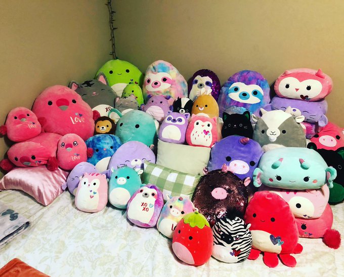 The whole #squad this morning @squishmallows @SquishmallowsUK #squadgoals #sharemysquad #squishmallows<a href="/tag/squad"class="tags">#squad</a><a class="tags" target="_blank" title="On Twitter" href="/?out=eyJ0eXAiOiJKV1QiLCJhbGciOiJIUzUxMiJ9.eyJpYXQiOjE3MTkzNzI3MzIsImlzcyI6InR3cG9ybnN0YXJzLmNvbSIsIm5iZiI6MTcxOTM3MjczMiwiZXhwIjoxNzUwOTA4NzMyLCJyZWRpcmVjdF91cmwiOiJodHRwczovL3R3aXR0ZXIuY29tL3NxdWlzaG1hbGxvd3MifQ.oTxySlLfXtKQRVItTjn5CHi8mYJesev5tiSSZt13XDcglGwYQgMWlDRiiXA-3h-qMYi0SVrl2N5uvTPZ6nOraA">@squishmallows</a><a class="tags" target="_blank" title="On Twitter" href="/?out=eyJ0eXAiOiJKV1QiLCJhbGciOiJIUzUxMiJ9.eyJpYXQiOjE3MTkzNzI3MzIsImlzcyI6InR3cG9ybnN0YXJzLmNvbSIsIm5iZiI6MTcxOTM3MjczMiwiZXhwIjoxNzUwOTA4NzMyLCJyZWRpcmVjdF91cmwiOiJodHRwczovL3R3aXR0ZXIuY29tL1NxdWlzaG1hbGxvd3NVSyJ9.JDEtpXs0xA7cs_o4mn2CVY3FCPw8g5ETmyJyeT5YEY_iszCLCq-kedsMkdPfN2mjjBordI-bu6GfoWm9GG_qdA">@SquishmallowsUK</a><a href="/tag/love"class="tags"><span>#love</span></a><a href="/tag/squadgoals"class="tags"><span>#squadgoals</span></a><a href="/tag/squishmallows"class="tags"><span>#squishmallows</span></a><a href="/tag/sharemysqua"class="tags"><span>#sharemysqua</span></a>