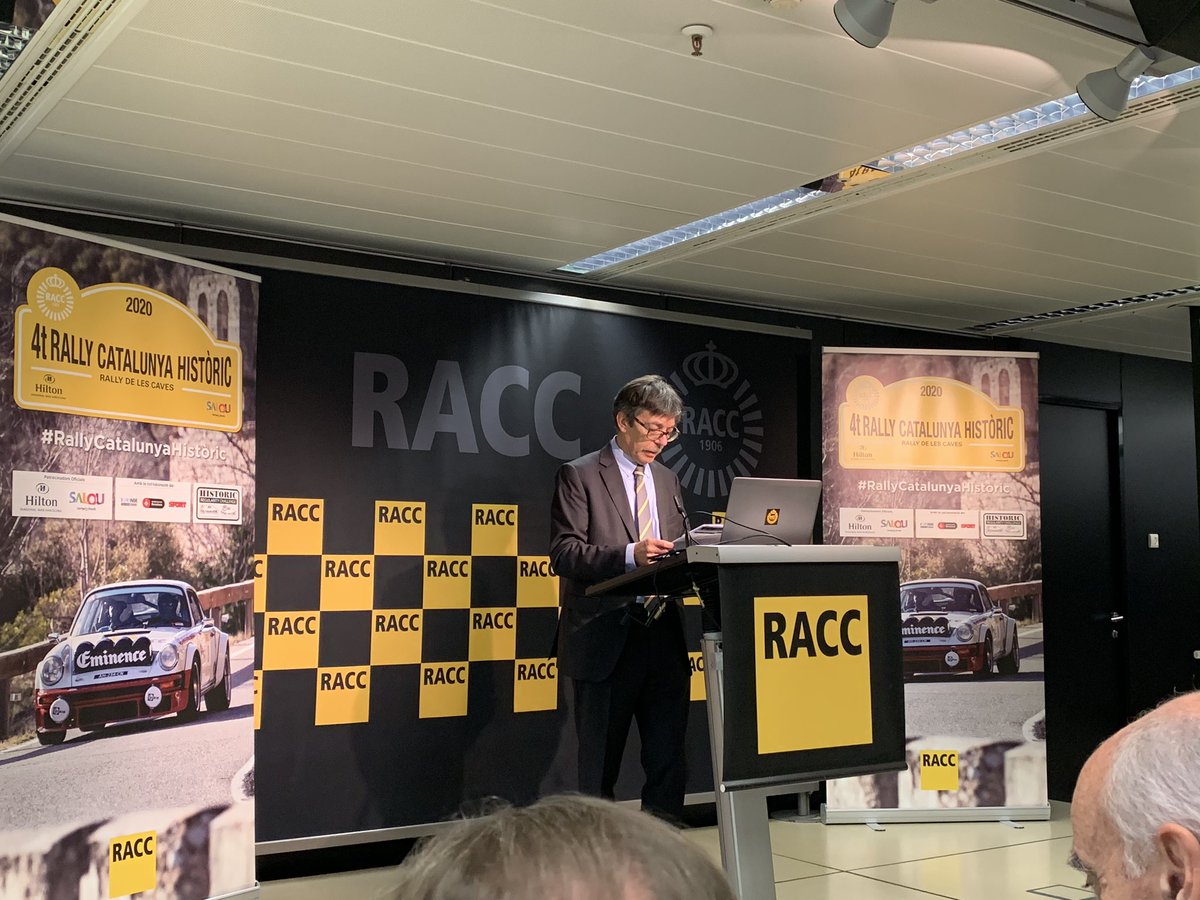 Presentació del 4t Rally Catalunya Històric <a href="/ClubRACC/">RACC Mobility Club</a> <a href="/RallyRACC/">RallyRACC</a> <a href="/blunikracing/">Blunik</a> @hiltondiagonal <a href="/visitsalou/">VisitSalou</a>