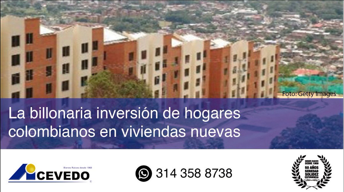 LA BILLONARIA INVERSIÓN DE HOGARES COLOMBIANOS EN VIVIENDAS NUEVAS. 
blog.acevedoycia.com/2020/02/26/la-…