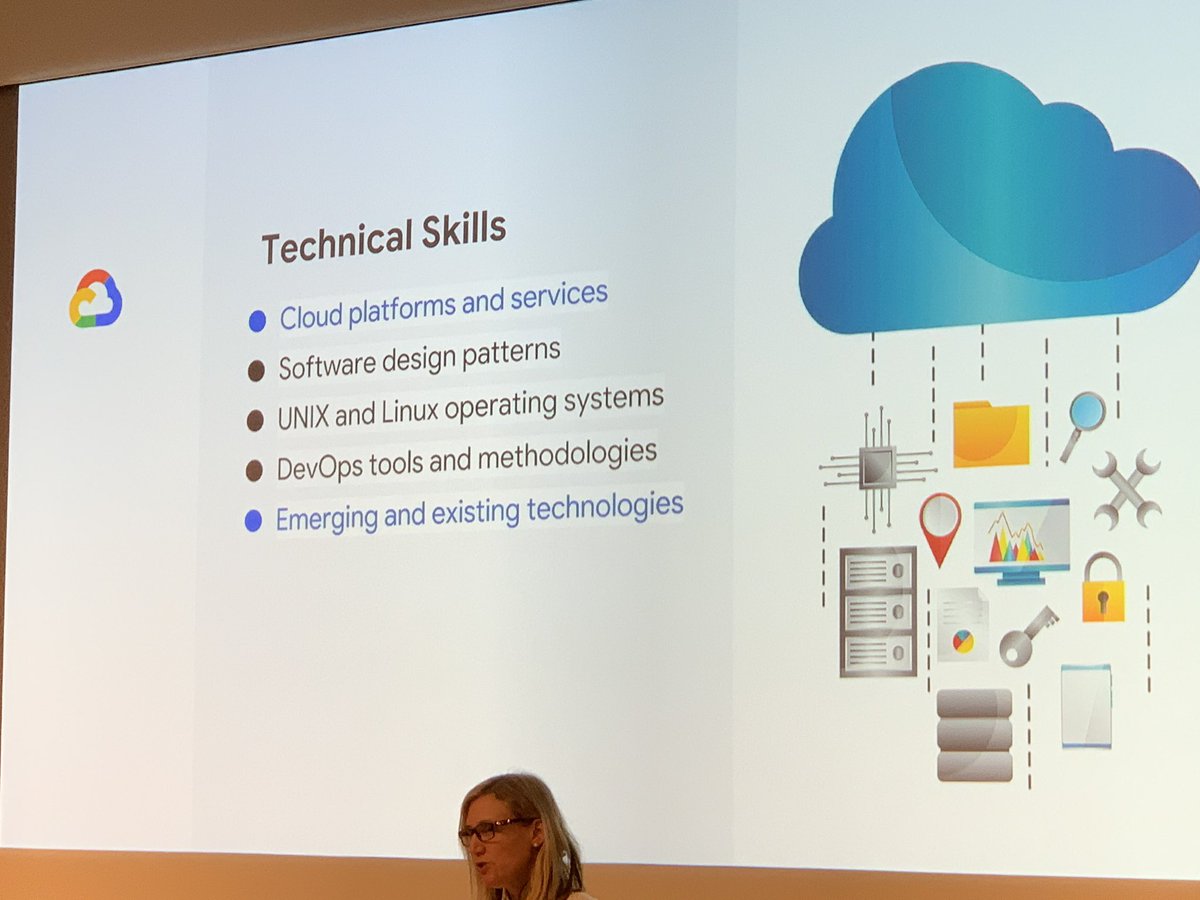 stevenunn's tweet image. Great to see #UNIX operating system knowledge as a key technical skill required to be an @GCPcloud Cloud Architect #ASUG365 #ASUG @TheOpenGroup