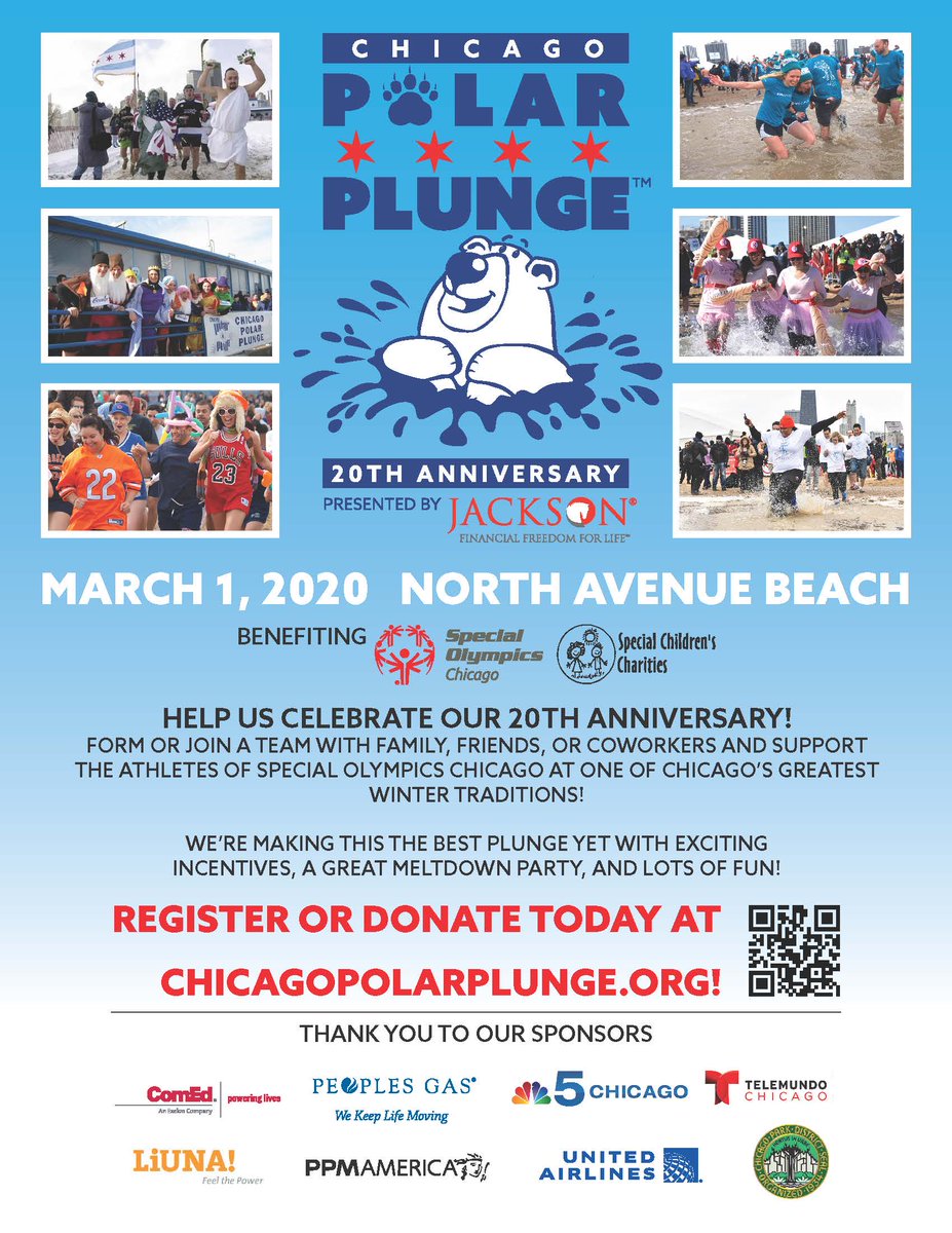 The fearless leader of Anixter Center Rebecca Clark, President/CEO, is taking the plunge into the icy waters of Lake Michigan this Sunday, March 1st. Over the years, Anixter Center's participants have had an opportunity to participate in programming at Special Olympics Chicago.