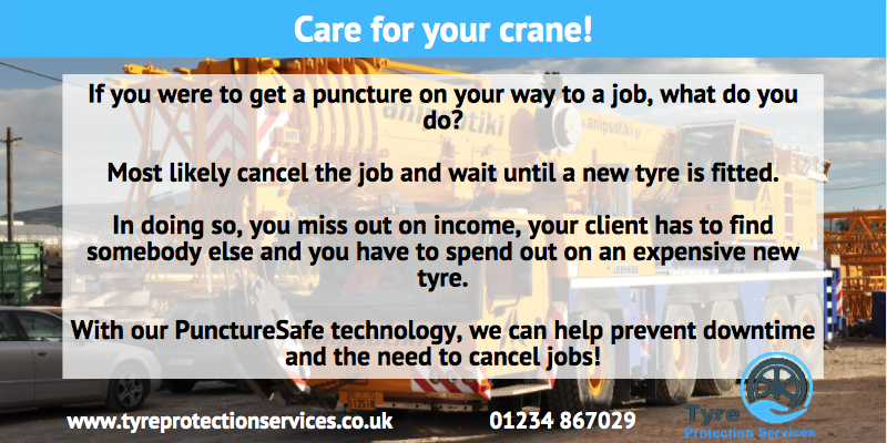 TpsSimon's tweet photo. #MobileCrane drivers, what do you do if you get a #puncture on your way to a job? 🤷‍♂️

Whatever you do, it's likely to cost more money than usual in getting to a site and carrying out the job 💰

Get in touch today to see how we can help you keep your profits! 🤑

#NoMorePunctures https://t.co/crLVwz4jJo