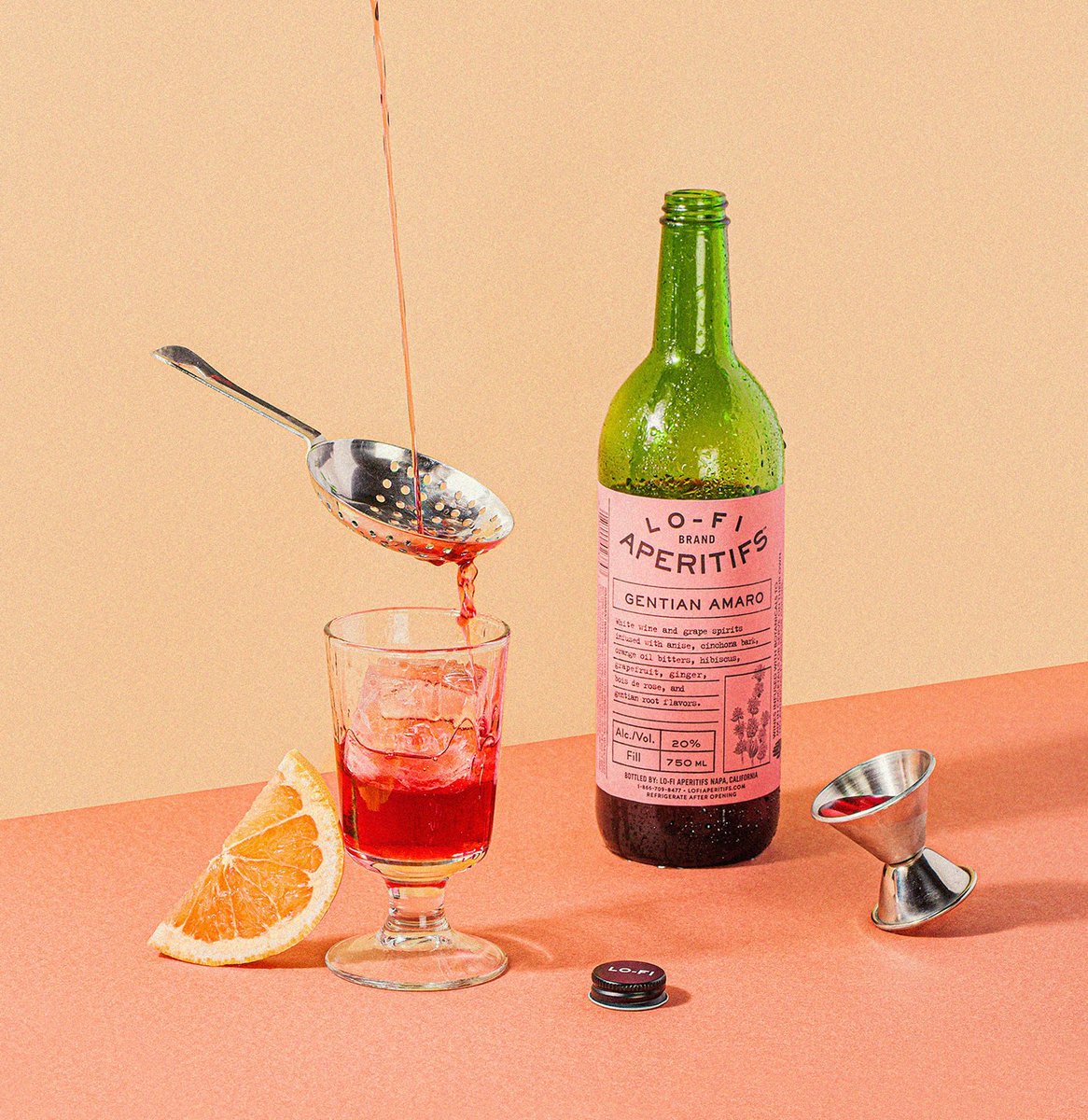LoFiAperitifs's tweet photo. Straight, with bubbles, over ice... if you're sippin' Lo-Fi you're doing it right. #KeepItLoFi https://t.co/nHp2WzEpPM