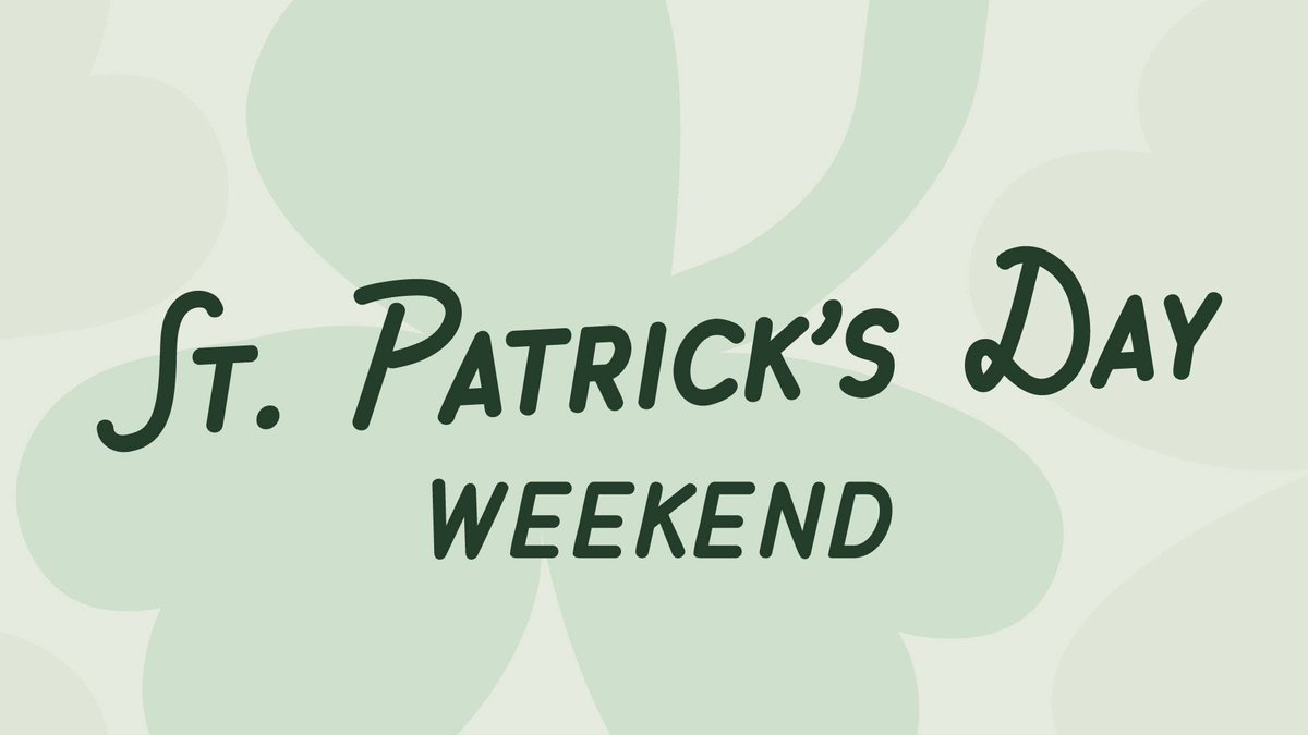 It's time to mark your calendars for one of the best events of the year—St. Patrick's Day! Our calendar is full with specialty menu items, live music and more! RSVP to the event page today and stay up-to-date on all St. Paddy's Day happenings. ➡️ bit.ly/anthemspd20