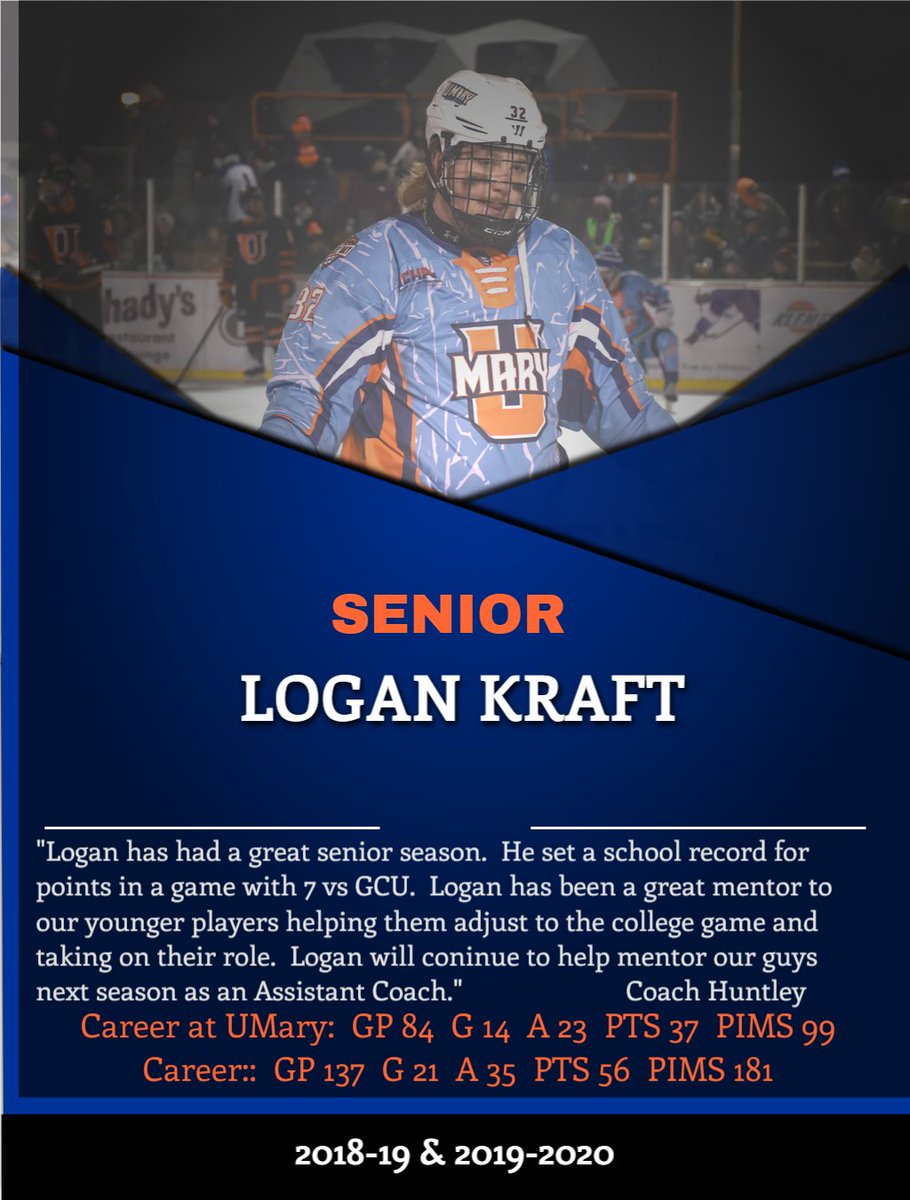 UMaryMHockey's tweet image. Logan Kraft, #32, Right Wing, Devils Lake, ND.