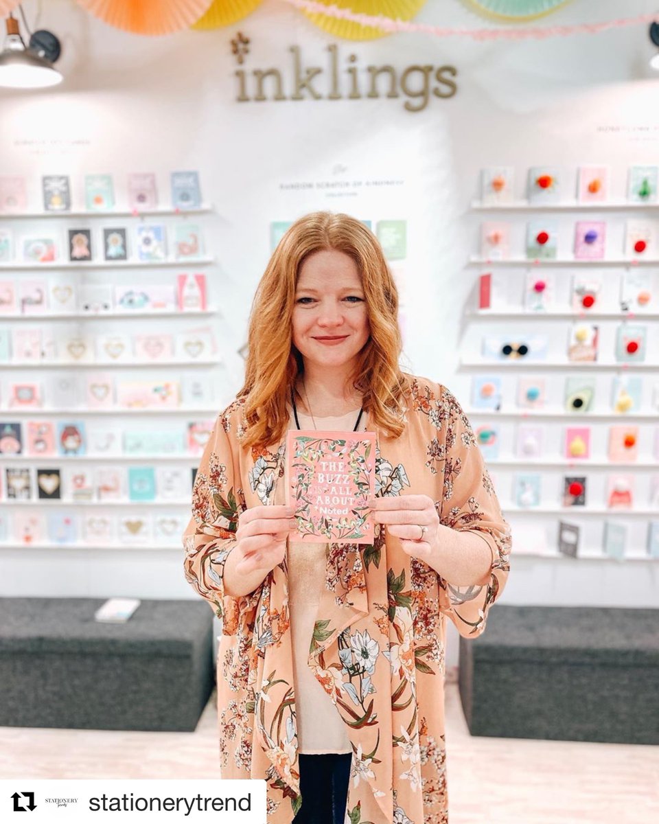 USGCA's tweet photo. Are *you* going to Noted 2020? 🤔 GCA member Lindsay Henry from Inklings Paperie is! 😊 Follow @noted_expo on Instagram to learn more & sign up today! 📬💌📮 (TY to @InklingsPaperie & @StationeryTrend for the 📸) https://t.co/zrP2solhPf #SendACard #NotedExpo #Noted2020 https://t.co/eFHjwP0w1C