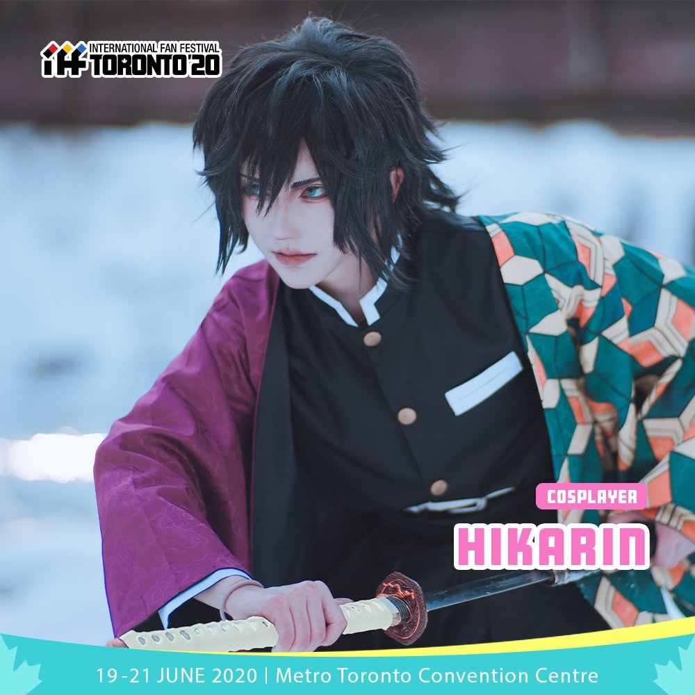 animetoronto_ca's tweet photo. Please join us in welcoming international cosplayer Hikarin as guest at #IFFT2020! โจ Who can see the water breathing in act? Because we do ๐
https://t.co/WfUNN1Qm0M
@hikarin_0u0 #demonslayer #giyuutomioka #kimetsunoyaiba #cosplay #kamadotanjirou #nezuko #animeconvention https://t.co/2Ta9kEnqP3