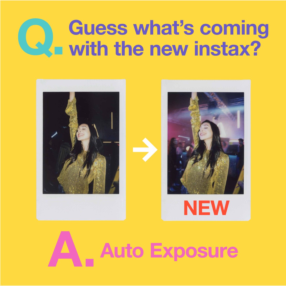 instax's tweet photo. Say hello to the #instaxmini11! More ways to give, with a clearer than ever photo!
Did you guess #autoexposure & fill out the form? Winners will be notified by email within the week!
Learn more about the newest INSTAX ๐๐
US: https://t.co/6kXC74ONBX
CA: https://t.co/MGMzjsBmXz https://t.co/Q3b5uMcWlM