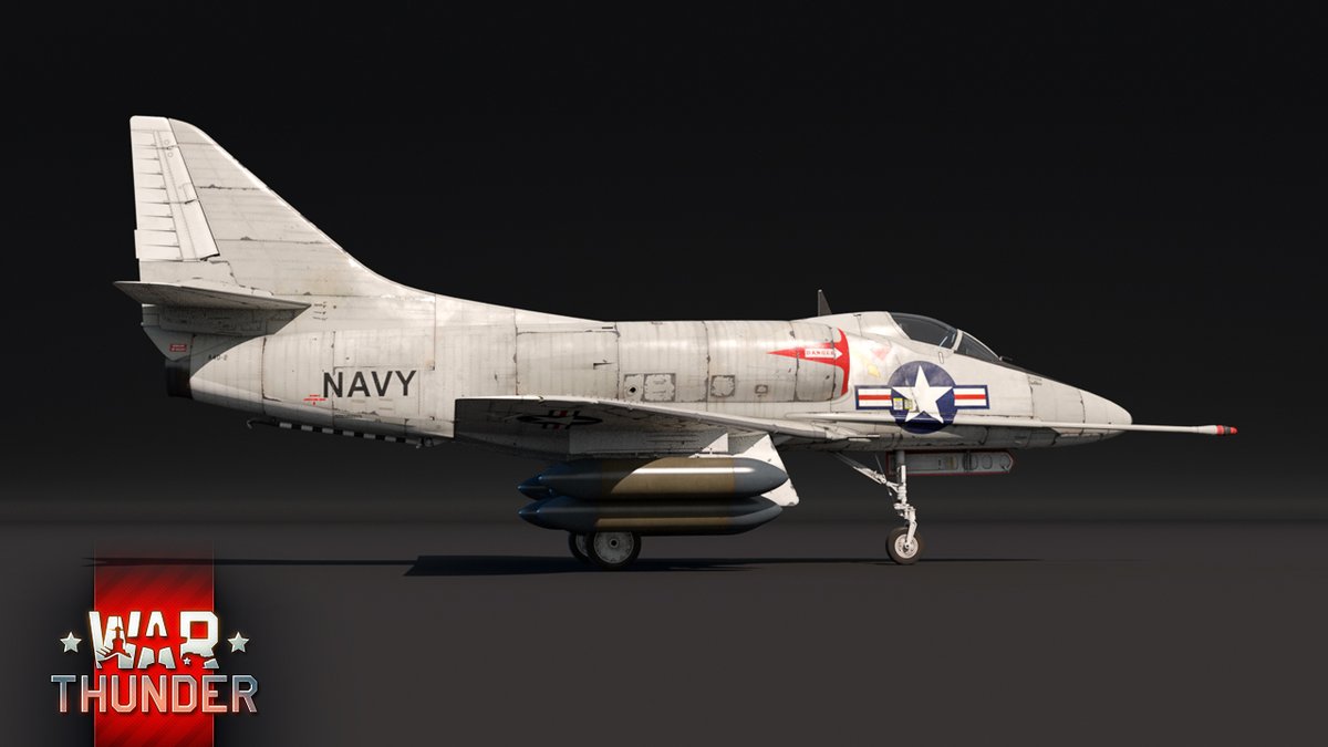 War Thunder A 4b Skyhawk Jet Fighter Usa Vi Rank Great Payload Size Wide Assortment Of Weapon Options Subsonic More On T Co P3wfqbcfj8 T Co Lssjocp3s2