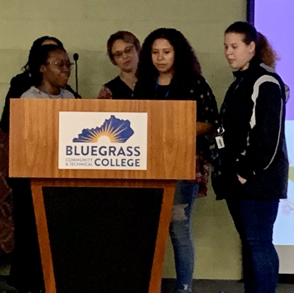 MsChastainYSC's tweet photo. Each month at PEARL Academy, ladies are chosen for their participation and leadership during the meeting. This month 3 of the 4 girls chosen were LHS students! #generalexcellence @LHS_PrincipalJ https://t.co/HgRBqZ96sE