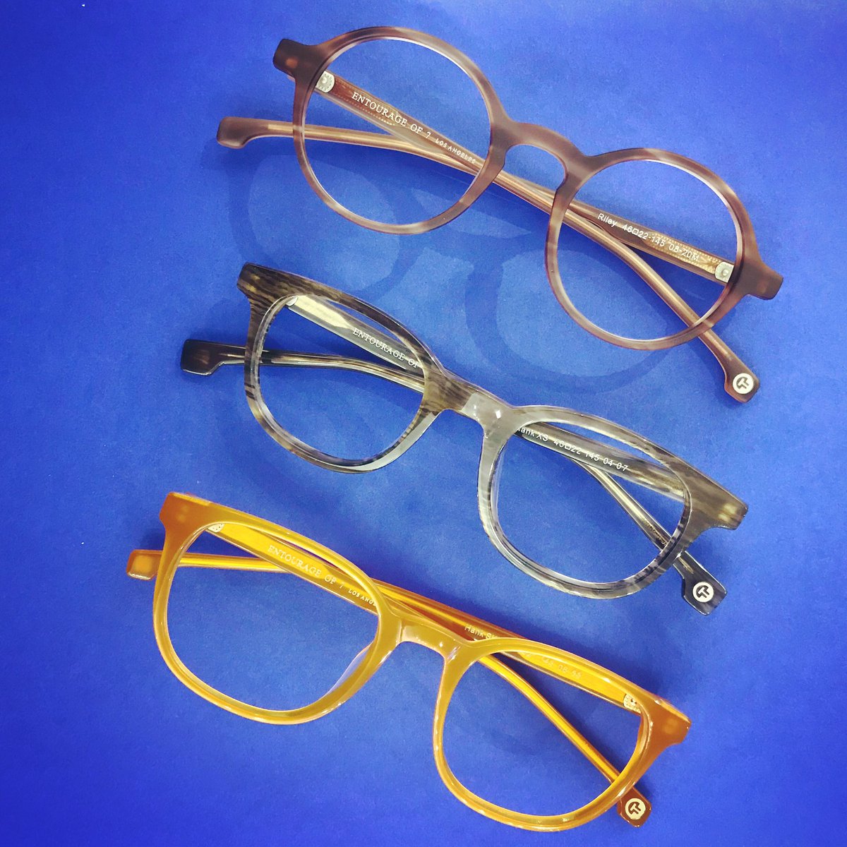 thespeckywren's tweet photo. The new range of @eof7 have just arrived!! Beautifully made frames with strong Japanese hinges. Come and try them!
——————————————
(Frames model are Hank, Hank XL and Riley )——————————————
#thespeckywrenopticians #brighton #entourageof7 #opticians #spectacles #designer https://t.co/DPSHLPrxBI