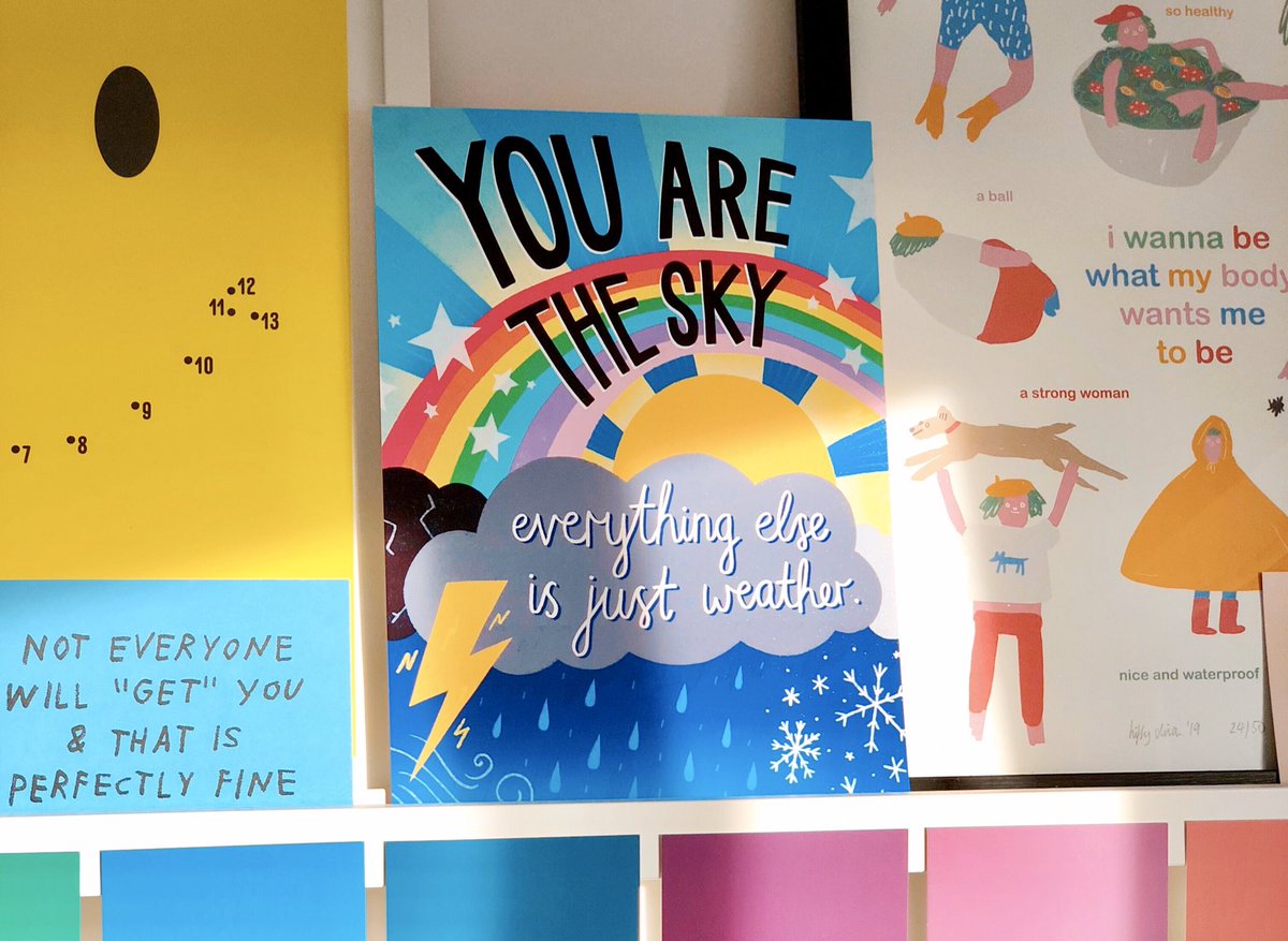 The sun is shining on my shiny new print 😍 Available in the shop now etsy.me/38XuJ9f ☀️ #IpDipHooray