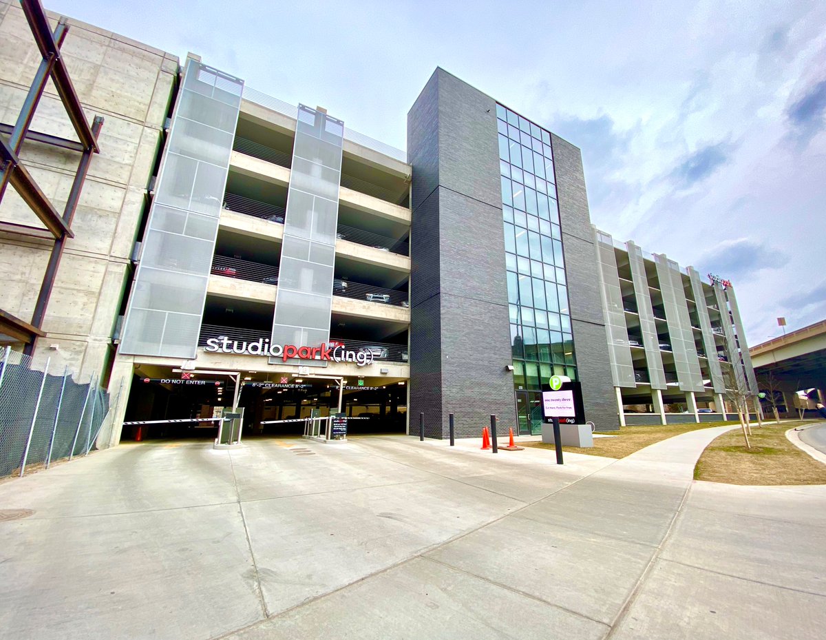 We're undergoing the largest parking construction boom in the history of #DowntownGR! The recently developed <a href="/studioparkgr/">Studio Park</a> alone has 750 parking spaces! (946 if you include employee parking spots) 🚗

It’s free to park here when you eat at 123 Tavern or watch a movie!