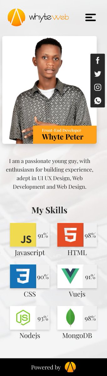 hiwhyte's tweet image. Almost done with the UI design for my portfolio website...
remaining _contact-page and _portfolio-page...rate it guys out of 10%💯
#whytecode #100DaysOfCode #javascript #uidesign #uxdesign #CodeNewbie #codelife