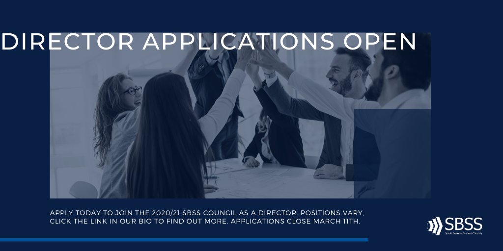 We're Hiring! Applications are now open for director positions for the 2020/21 school year! For more information and to apply, check out the following link!
sbssonline.ca/hiring