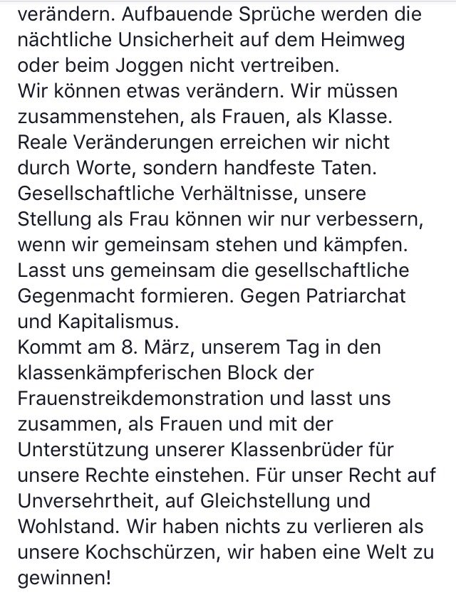 HartBackbordHRO's tweet photo. Sonntag 08.März 2020: 14:30 Uniklinik Schillingallee

Alle in den Klassenkämpferischen Block! 
#feminismus #klassenkampf #8märz #frauenstreik #rostock #femmesrouge #hartbackbord #antifaostdeutschland https://t.co/fInJOjxKB3
