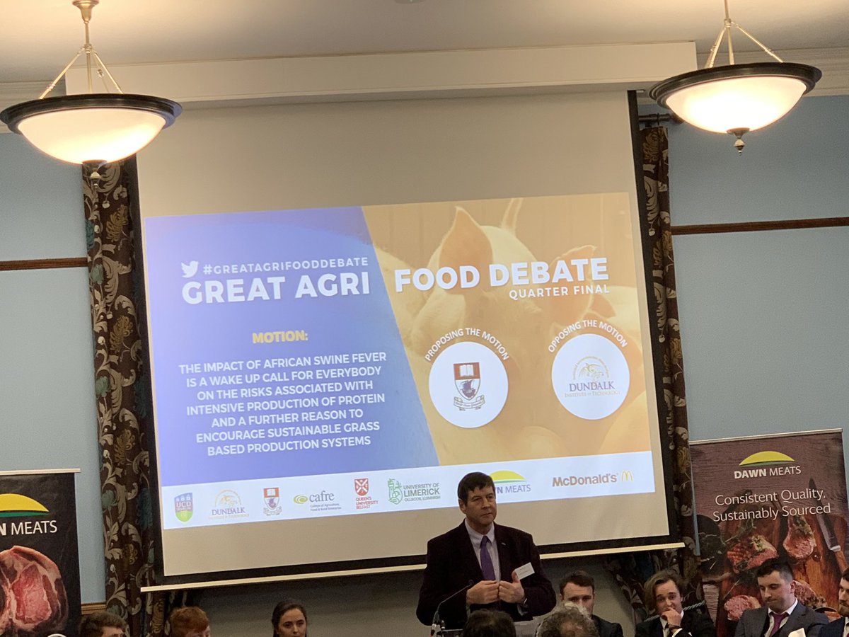 Great to host Dawn Meats Great AgriFood debate at Queens <a href="/QUBIGFS/">IGFS</a>