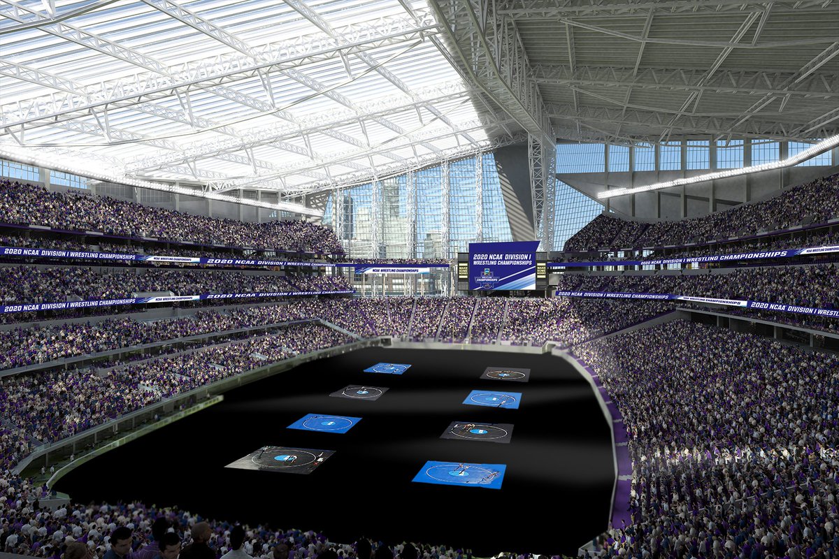 Simply put…
This is going to be AMAZING!
#NCAAWrestling | 🎟️: NCAA.com/Wrestling