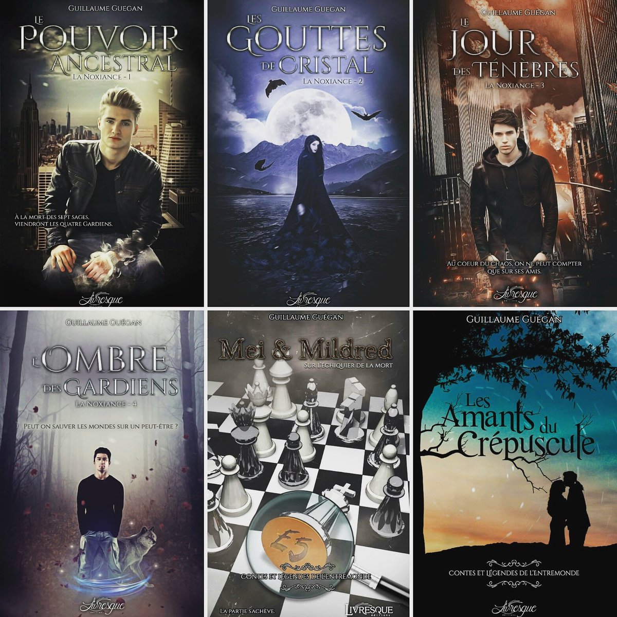 GGuegan1Auteur's tweet image. Découvrez la MAGIE avec le premier cycle complet de “La Noxiance” et deux “Contes et légendes de l'Entremonde”. En papier ou numérique. Sur tous les sites, ou à commander chez votre libraire. Thread à dérouler pour lire les résumés. N’hésitez pas à rt. 🥰