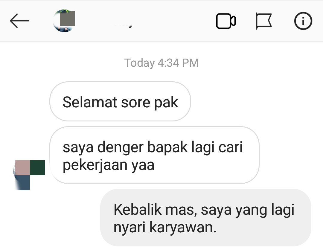Namanya hidup, kadang suka terbalik-balik.
