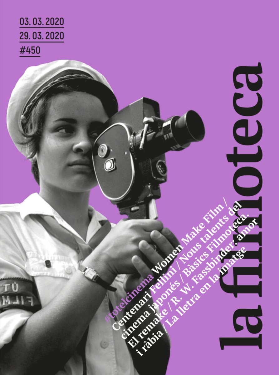 GVAivc's tweet photo. Març és violeta. #WomenMakeFilm #CentenariFellini #Fassbinder #CinemaJaponés #BàsicsFilmoteca #Elremake #Lelletraenlaimatge

#versióoriginal #versiónoriginal #totelcinema https://t.co/80CT5mFCcF