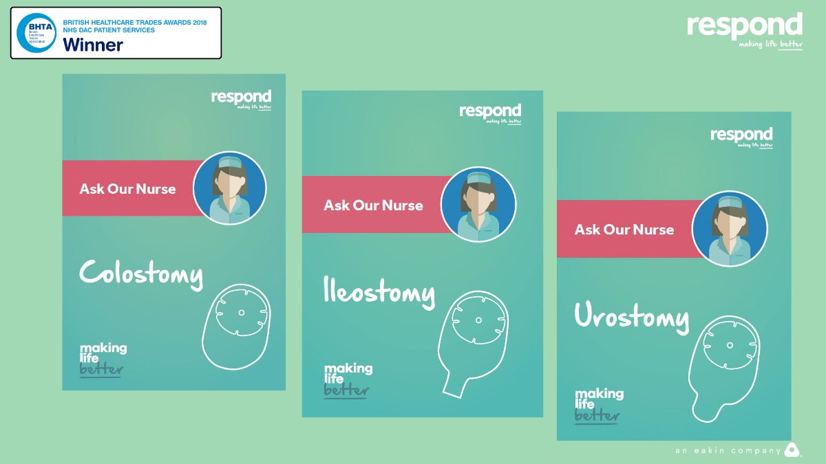 respondltd's tweet photo. Do you have any questions about #odour, #pancaking, #blockages, #wind or #leakages? We have handy downloadable booklets on our website at https://t.co/XlT7Gx72AA that cover common questions and concerns with advice from our #nurses. Check them out today! #MakingLifeBetter #stoma https://t.co/UAvMqIKc3s