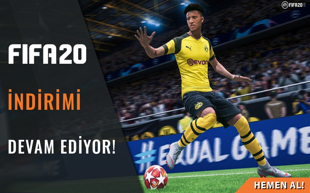 Derbinin etkisi geçti mi? ⚽ Takımın galip geldiyse de kaybettiyse de o maç artık geçmişte kaldı. FIFA 20 indirimi ise hala devam ediyor! 👍 Voidu'ya gel, oyunlardaki bitmek tükenmek bilmeyen indirimlerden yararlan, kazanan hep sen ol! 👉 ow.ly/TU8J50ywmT8