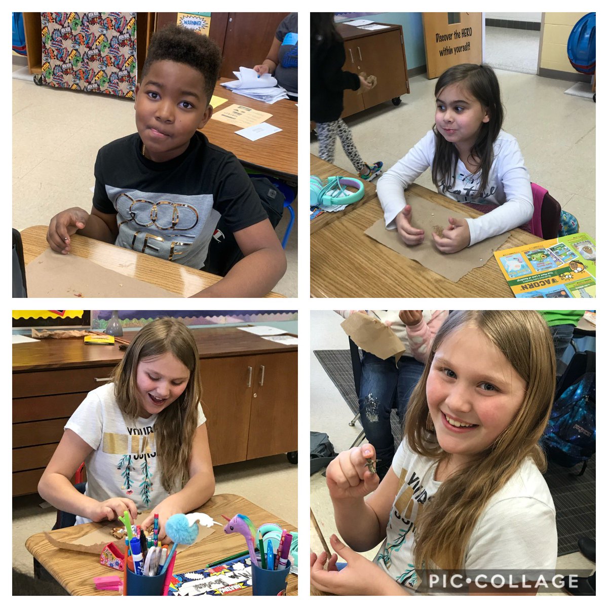 r_flowers1's tweet photo. Reading and learning about Mardi Gras &amp; Trombone Shorty! We had to taste and experience the tradition of the King Cake ourselves! It was delish and Mya found “the baby” in her piece! @SedgeGardenES https://t.co/uXNhCi5V2k