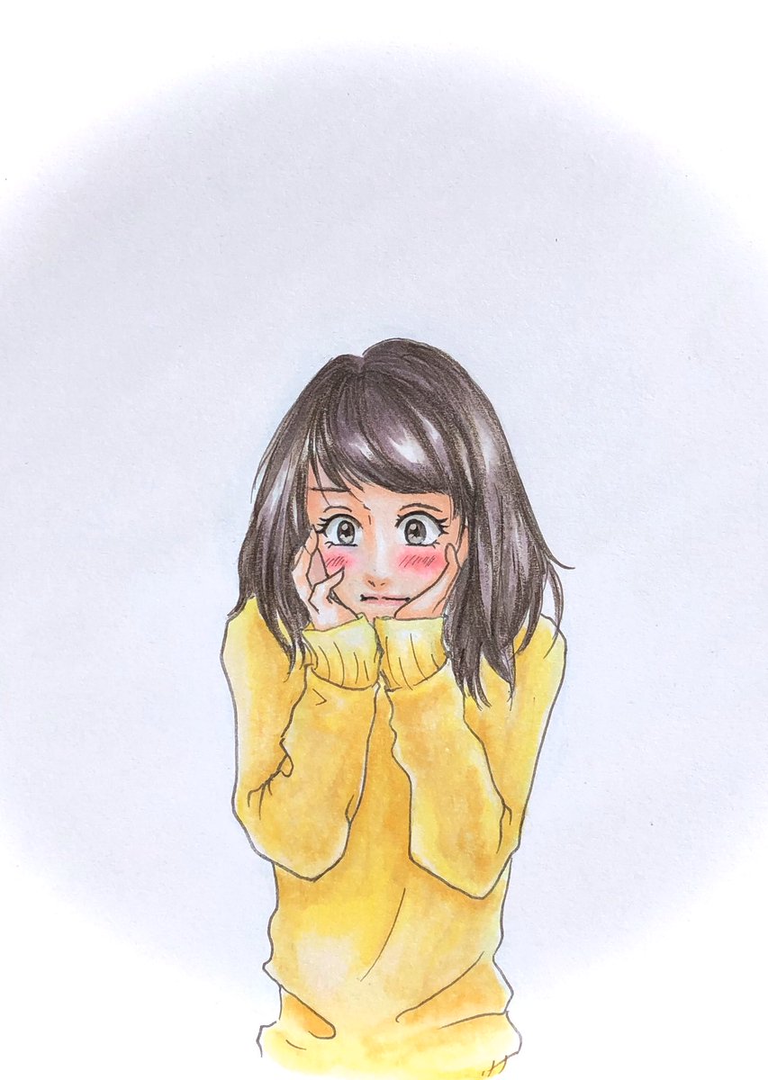 かざぐるま En Twitter 今日はいっぱい描いたなぁ 昨日よりはうまくいったから まぁよしとしよう 好きなことやってどっと疲れた時の充実感が好き 明日もがんばろう イラスト 100均コピック 100均マーカー イラスト好き 落書き