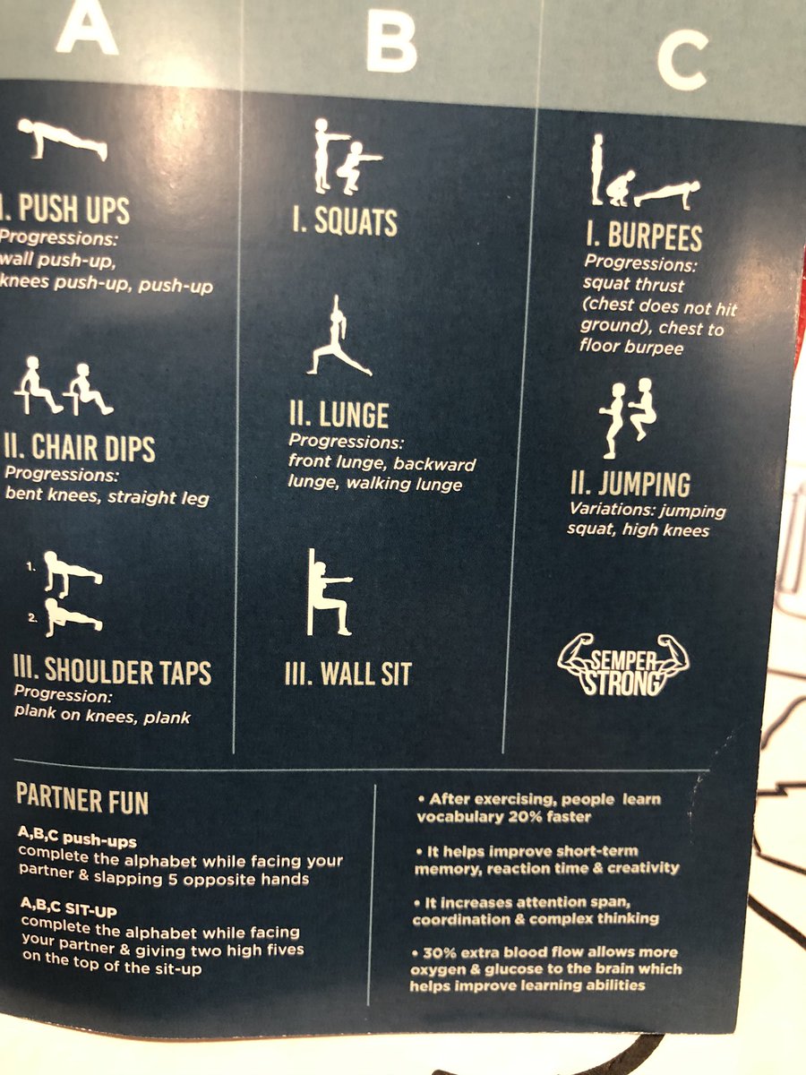 EfstatG's tweet photo. Can’t wait to implement my #movingandimproving plan developed by @FormanKaty. Just 3 minutes of movement promotes a wealth of mental benefits. https://t.co/RZ0q2QiiWN