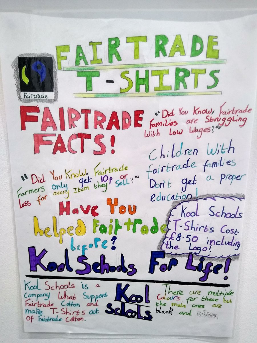 Impressive passion and persuasion from P5 learners who have convinced us that a fair trade uniform option is must for Broomlands PS going forward. <a href="/SBCEducation1/">SBC Education</a> <a href="/CheviotCluster/">CheviotCluster</a>
