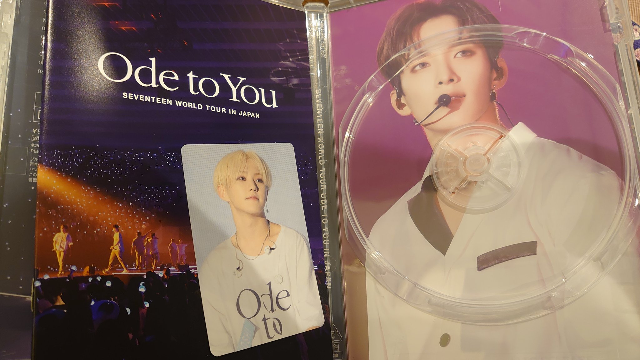 SEVENTEEN セブチ オデコン DVD ウジ セブチ Ode to You ウジ DVD 通常盤 SEVENTEEN オデコン
