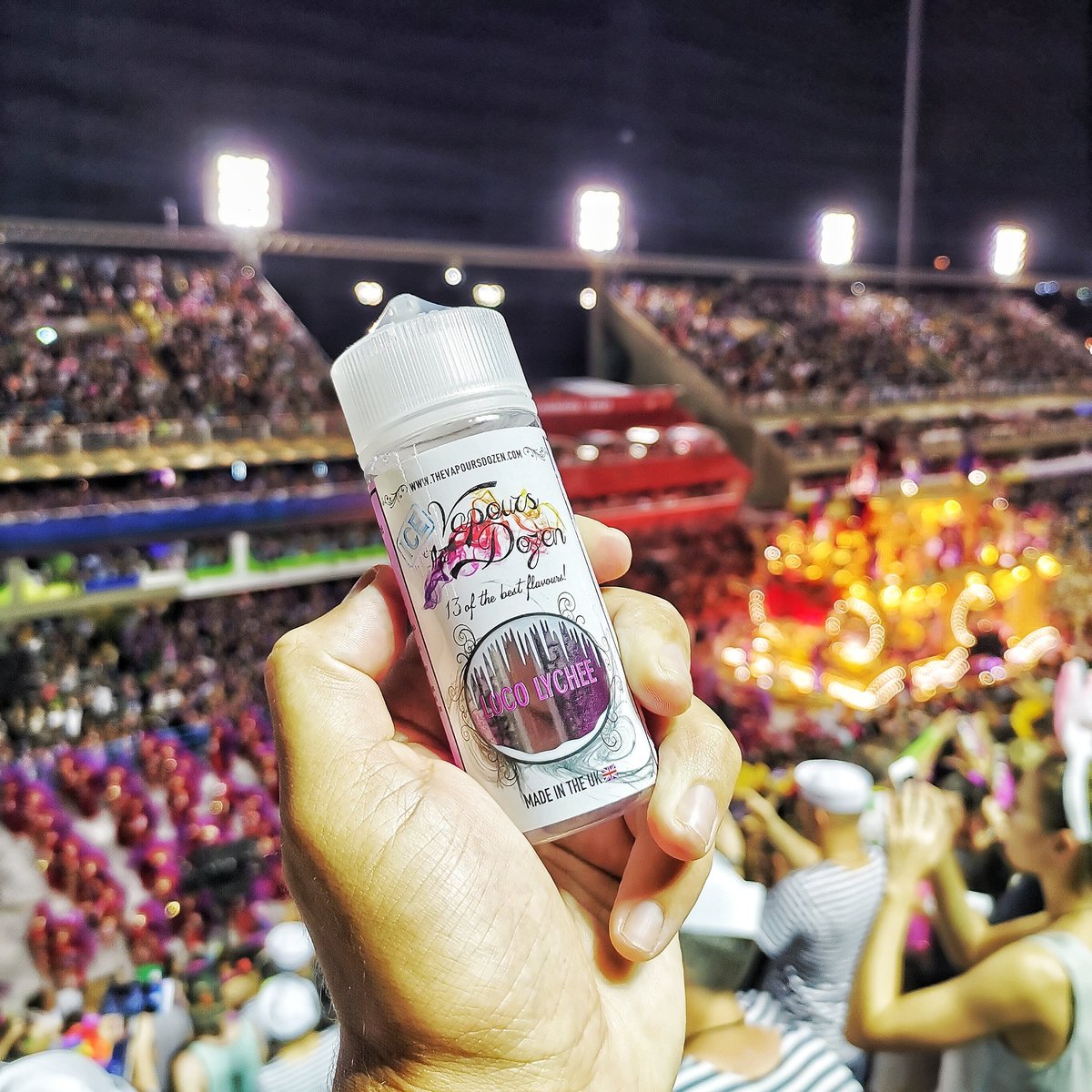 TheVapoursDozen's tweet photo. We are at the #RioCarnival2020 🇧🇷🎊🎉🎭
#eliquid #brazil #vape #vapeon #vapelife #vapenation #vapefam https://t.co/YgiUAOrxFx