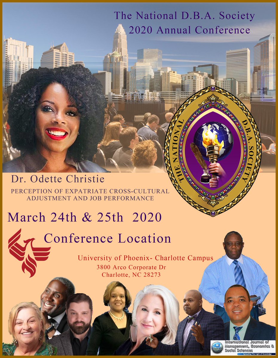 Oec2solutions's tweet image. Join Us at the National Doctor of Business Administration  (D.B.A) Conference in Charlotte, NC March 24th-25th!

dbasociety.org/store

#OEC2SolutionsLLC