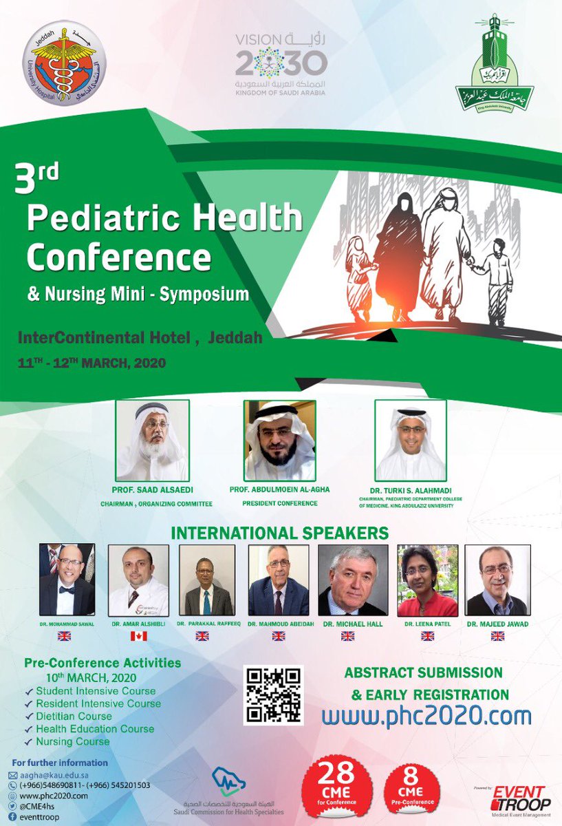 AwilAbdul's tweet photo. 3 days left for all we, young researchers, to submit our abstracts for the 3rd Pediatric Health Conference. Great opportunity to add “poster presentation” to your C.V. 📣 

Submit here: https://t.co/LJnq3IDYj0 

@AbdulmoeinAagha https://t.co/f1qb72iSHx