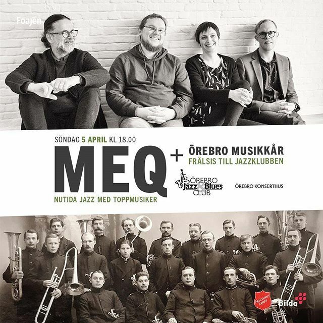 Då var det spikat - Frälsis kommer till Jazz &amp; Blues Club i foajén! Den 5 april öppnar Örebro Musikkår konsertkvällen kl 18.00 innan MEQ kliver på scen kl 19.00. Musikkåren har funnits sedan 1890 och bjuder på klassisk frälsisrepetoar och nyskrivna arrangemang med en jazzkva…