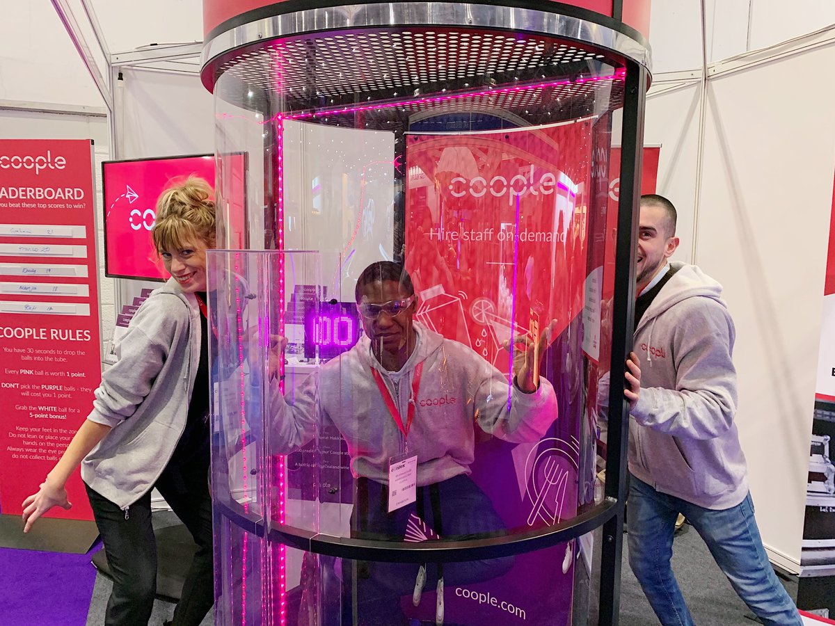 Coople UK (@coopleuk) on Twitter photo It's our last day at #Confex2020, and it's your last chance to talk to our team about your staffing needs and how we can help you! Meet us at stand H02C - you can also give our Cyclone game a whirl for a chance to win a dinner for two at Hakkasan. #discoverconfex It's our last day at #Confex2020, and it's your last chance to talk to our team about your staffing needs and how we can help you! Meet us at stand H02C - you can also give our Cyclone game a whirl for a chance to win a dinner for two at Hakkasan. #discoverconfex
